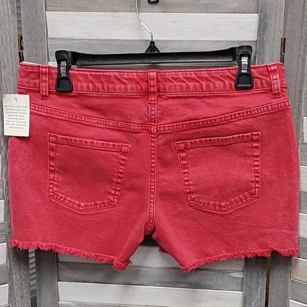 Girls' Mid-Rise Jean Shorts | Cat & Jack | XL (14) Plus
